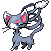 Glameow front sprite in Crystal Advance Redux