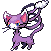 Glameow shiny sprite in Crystal Advance Redux