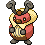 Kricketot front sprite in Crystal Advance Redux
