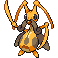 Kricketune shiny sprite in Crystal Advance Redux