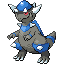 Rampardos front sprite in Crystal Advance Redux