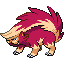 Skuntank shiny sprite in Crystal Advance Redux