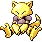 Abra shiny sprite in Emerald Legacy