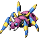 Ariados shiny sprite in Emerald Legacy