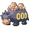 Camerupt shiny sprite in Emerald Legacy