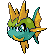 Carvanha shiny sprite in Emerald Legacy