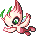 Celebi shiny sprite in Emerald Legacy