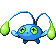 Chinchou shiny sprite in Emerald Legacy