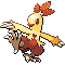 Combusken shiny sprite in Emerald Legacy