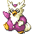 Delibird shiny sprite in Emerald Legacy