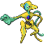 Deoxys shiny sprite in Emerald Legacy