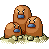 Dugtrio shiny sprite in Emerald Legacy