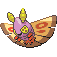 Dustox shiny sprite in Emerald Legacy