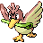 Farfetch'd shiny sprite in Emerald Legacy