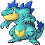 Feraligatr shiny sprite in Emerald Legacy