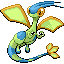 Flygon shiny sprite in Emerald Legacy