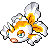 Goldeen shiny sprite in Emerald Legacy