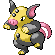 Grumpig shiny sprite in Emerald Legacy