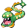 Huntail shiny sprite in Emerald Legacy