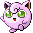 Jigglypuff shiny sprite in Emerald Legacy