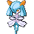 Kirlia shiny sprite in Emerald Legacy