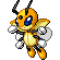 Ledian shiny sprite in Emerald Legacy