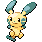 Minun shiny sprite in Emerald Legacy