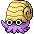 Omanyte shiny sprite in Emerald Legacy