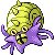 Omastar shiny sprite in Emerald Legacy