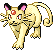 Persian shiny sprite in Emerald Legacy