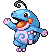 Politoed shiny sprite in Emerald Legacy