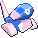 Porygon shiny sprite in Emerald Legacy
