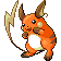 Raichu shiny sprite in Emerald Legacy