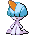 Ralts shiny sprite in Emerald Legacy
