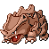 Rhyhorn shiny sprite in Emerald Legacy