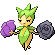 Roselia shiny sprite in Emerald Legacy