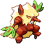 Shiftry shiny sprite in Emerald Legacy
