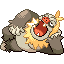 Slaking shiny sprite in Emerald Legacy