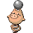 Spoink shiny sprite in Emerald Legacy