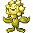 Sunflora shiny sprite in Emerald Legacy