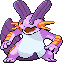 Swampert shiny sprite in Emerald Legacy