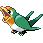 Taillow shiny sprite in Emerald Legacy