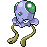 Tentacool shiny sprite in Emerald Legacy