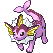 Vaporeon shiny sprite in Emerald Legacy