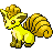 Vulpix shiny sprite in Emerald Legacy