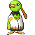 Xatu shiny sprite in Emerald Legacy