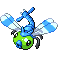 Yanma shiny sprite in Emerald Legacy