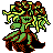 Bellossom shiny sprite in Ghost Grey