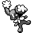 Buneary front sprite in Ghost Grey