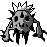 Cacnea front sprite in Ghost Grey
